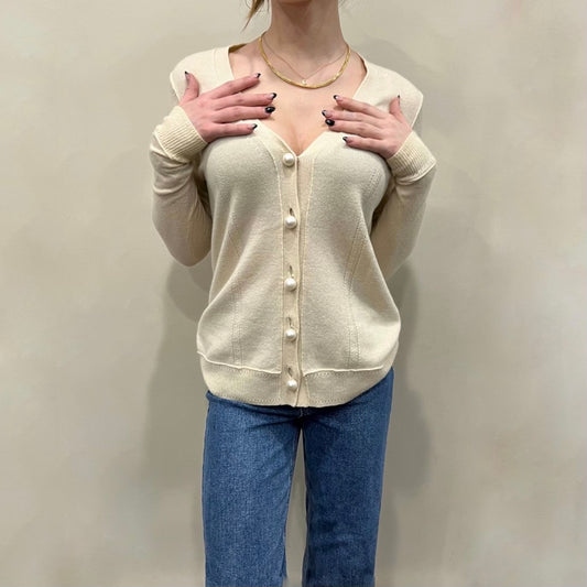 Vintage Pearl Button Cardigan